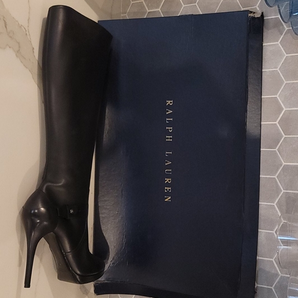 Ralph Lauren Boots NWT black - Picture 2 of 6